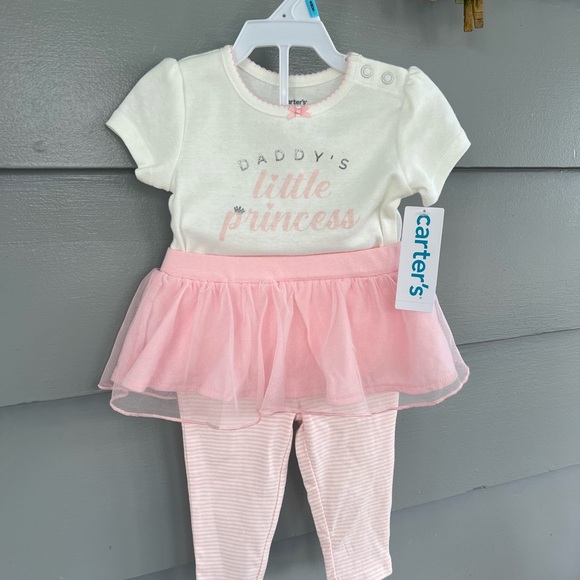 Carter's Other - Carter's 2-piece - Daddy's princess-NEW